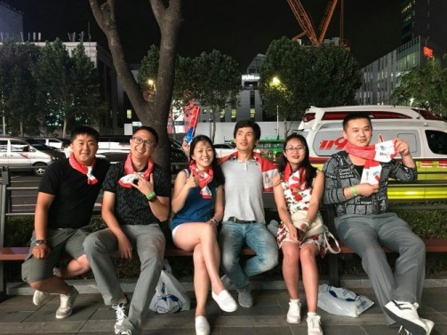 Прогулка по ночному Сеулу