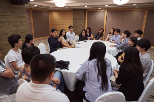 Обсуждение с корейскими коллегами