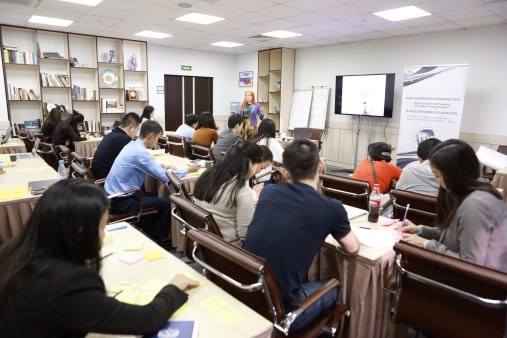 Тренинг по инфографике и дизайну информации в разгаре